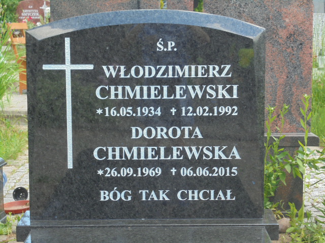 Włodzimierz Chmielewski 1934 Elbląg - Grobonet - Wyszukiwarka osób pochowanych