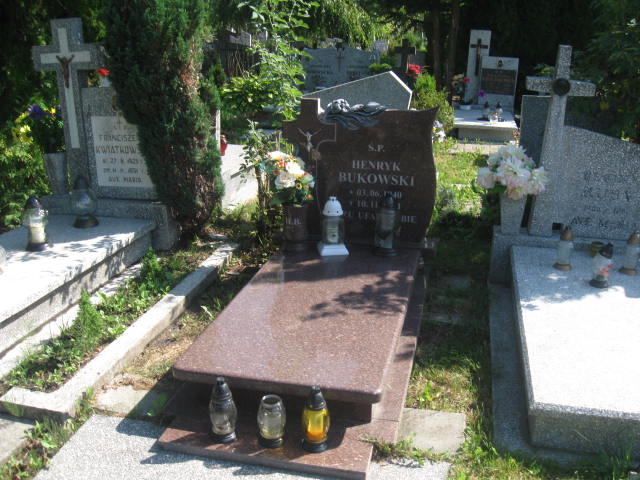Grób Henryk Bukowski