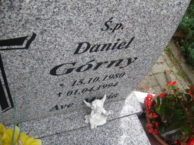 Daniel Górny 1980 Elbląg - Grobonet - Wyszukiwarka osób pochowanych