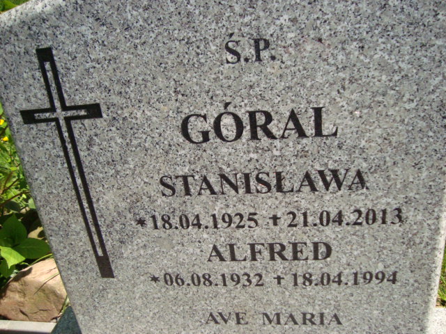 Grób Stanisława Góral