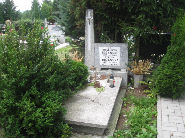 Grób Teresa Mirosława Różańska