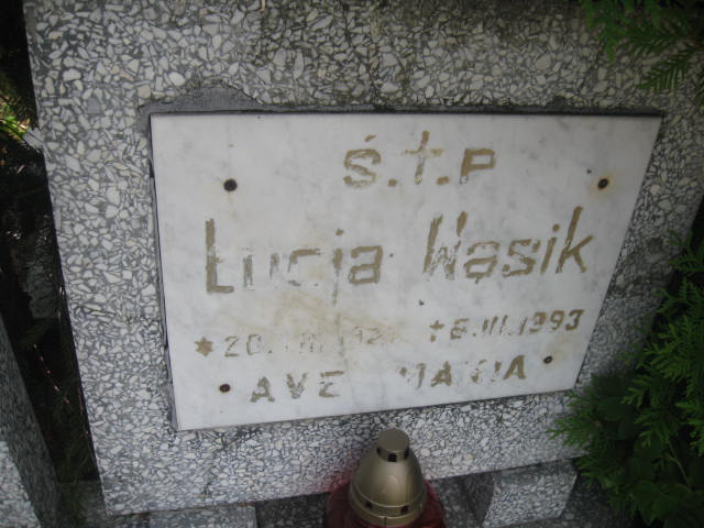 Łucja Wąsik 1927 Elbląg - Grobonet - Wyszukiwarka osób pochowanych