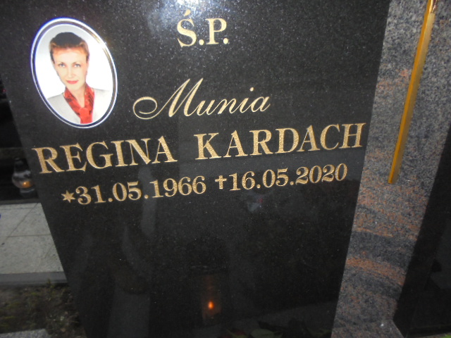 Regina Kardach 1966 Elbląg - Grobonet - Wyszukiwarka osób pochowanych
