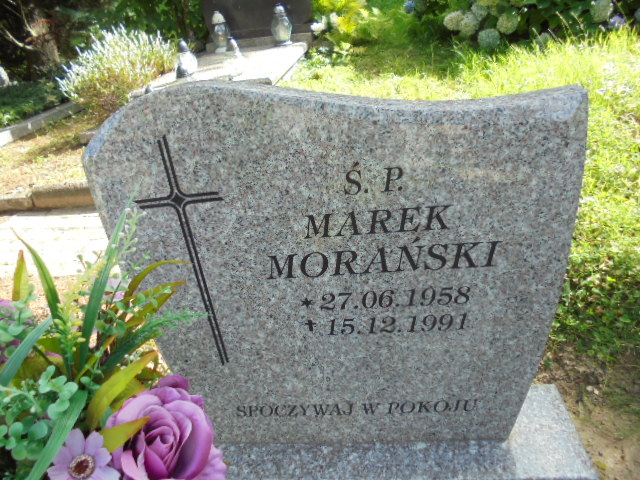 Marek Morański 1958 Elbląg - Grobonet - Wyszukiwarka osób pochowanych