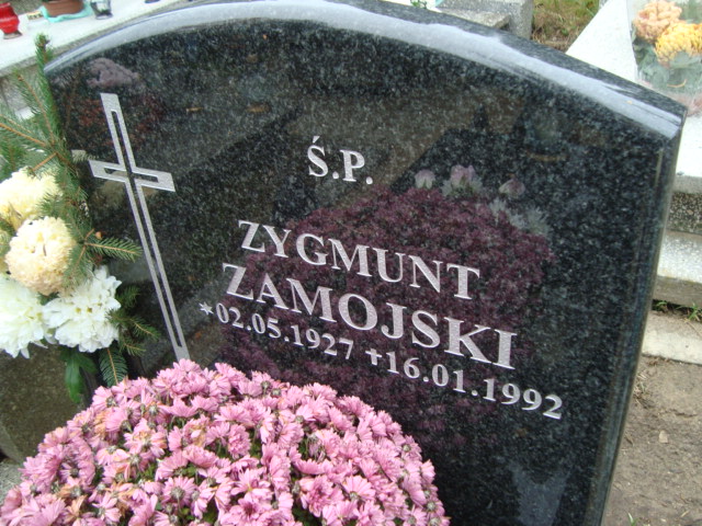 Zygmunt Zamojski 1927 Elbląg - Grobonet - Wyszukiwarka osób pochowanych