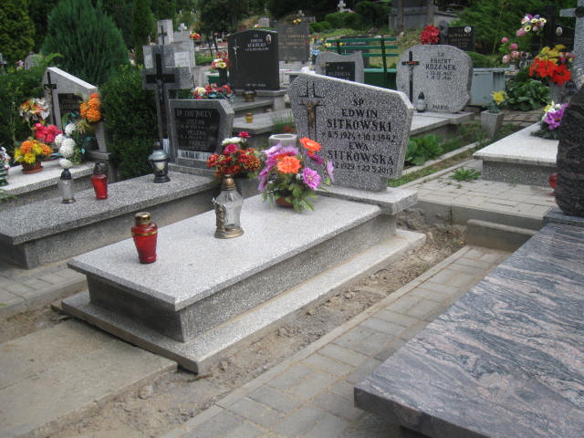 Grób Edwin Sitkowski