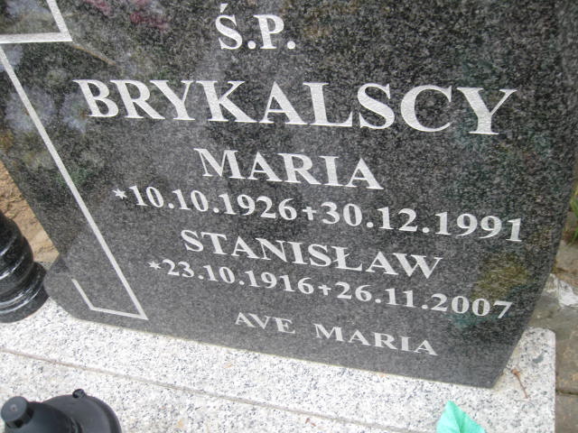 Stanisław Brykalski 1916 Elbląg - Grobonet - Wyszukiwarka osób pochowanych