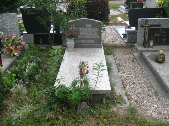 Grób Czesława Szocik