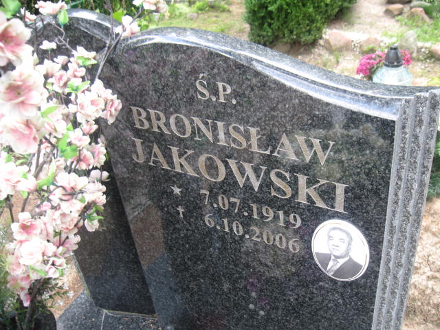 Zofia Jakowska 1922 Elbląg - Grobonet - Wyszukiwarka osób pochowanych