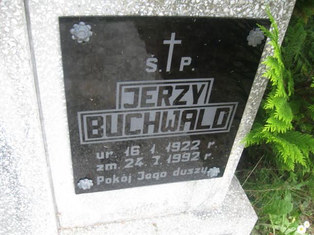 Jerzy Marceli Buchwald 1922 Elbląg - Grobonet - Wyszukiwarka osób pochowanych