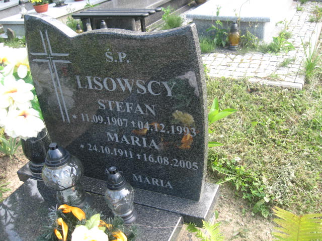 Maria Lisowska 1911 Elbląg - Grobonet - Wyszukiwarka osób pochowanych