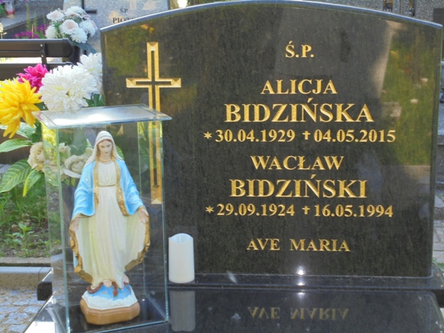 Wacław Bidziński 1924 Elbląg - Grobonet - Wyszukiwarka osób pochowanych