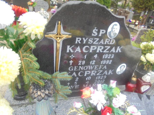 Ryszard Kacprzak 1923 Elbląg - Grobonet - Wyszukiwarka osób pochowanych