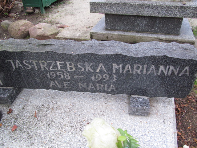 Marianna Jastrzębska 1958 Elbląg - Grobonet - Wyszukiwarka osób pochowanych
