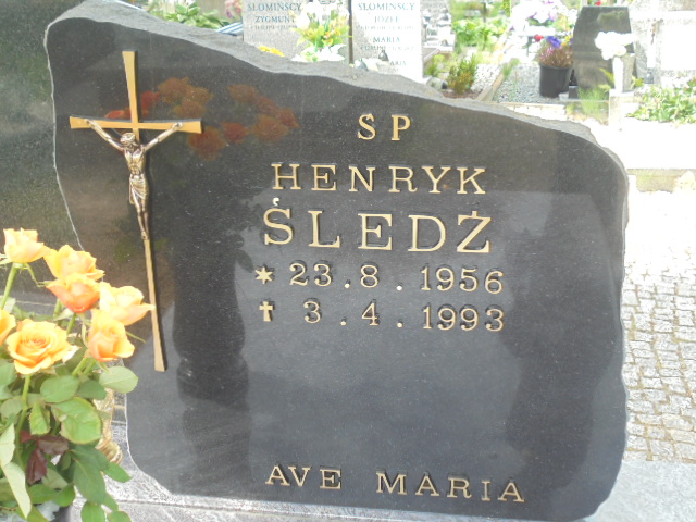 Henryk Śledź 1956 Elbląg - Grobonet - Wyszukiwarka osób pochowanych