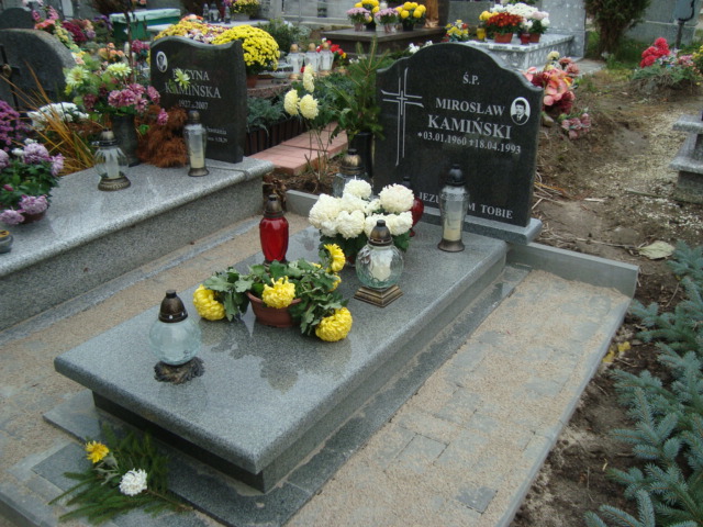 Grób Mirosław Kamiński