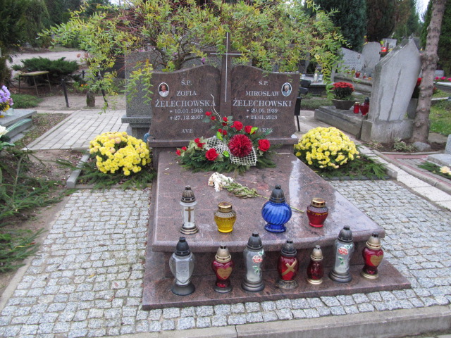 Grób Zofia Żelechowska