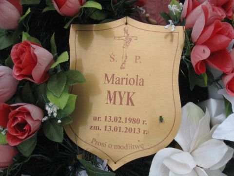 Zofia Teresa Myk 1940 Elbląg - Grobonet - Wyszukiwarka osób pochowanych