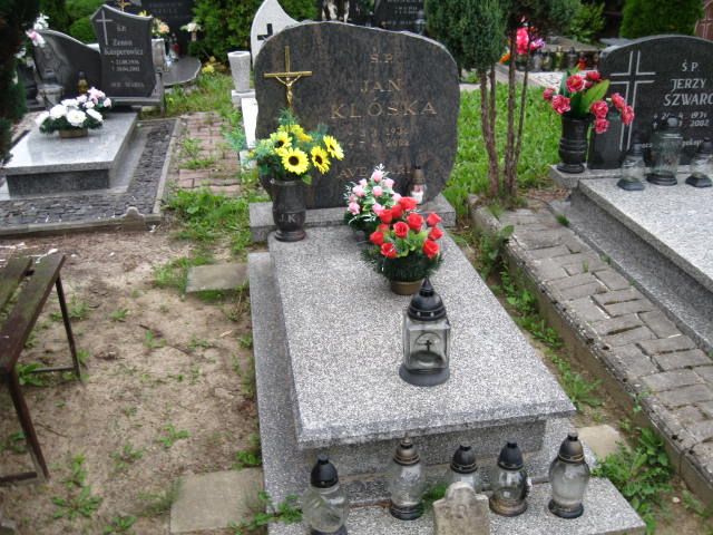 Grób Jan Klóska