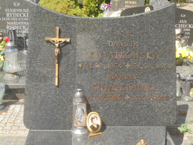 Danuta Kwiatkowska 1934 Elbląg - Grobonet - Wyszukiwarka osób pochowanych