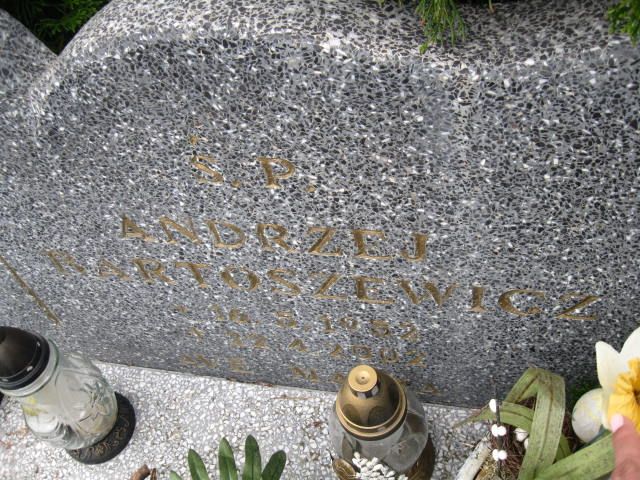 Andrzej Bartoszewicz 1952 Elbląg - Grobonet - Wyszukiwarka osób pochowanych