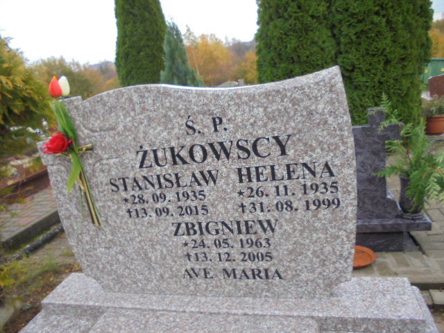 Zbigniew Żukowski 1963 Elbląg - Grobonet - Wyszukiwarka osób pochowanych