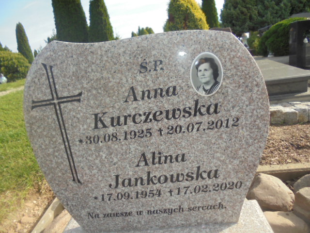 Alina Jankowska 1954 Elbląg - Grobonet - Wyszukiwarka osób pochowanych