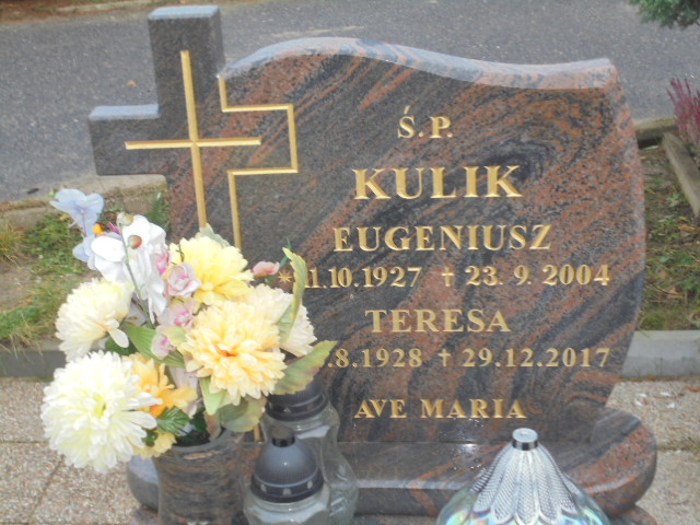 Eugeniusz Kulik 1927 Elbląg - Grobonet - Wyszukiwarka osób pochowanych