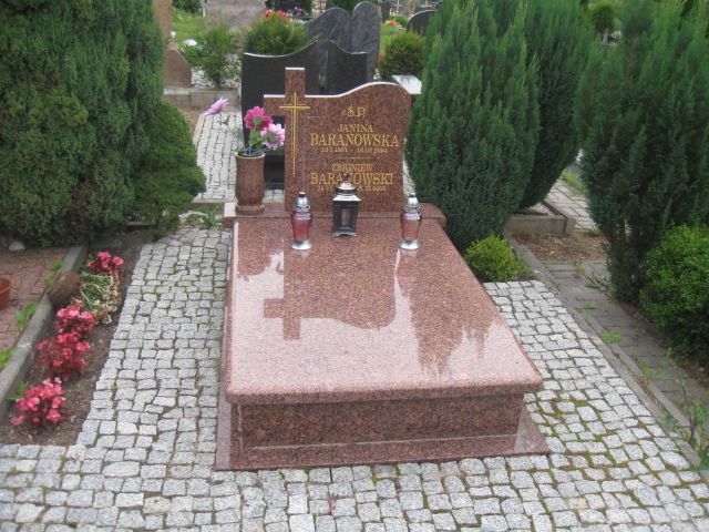 Grób Janina Baranowska