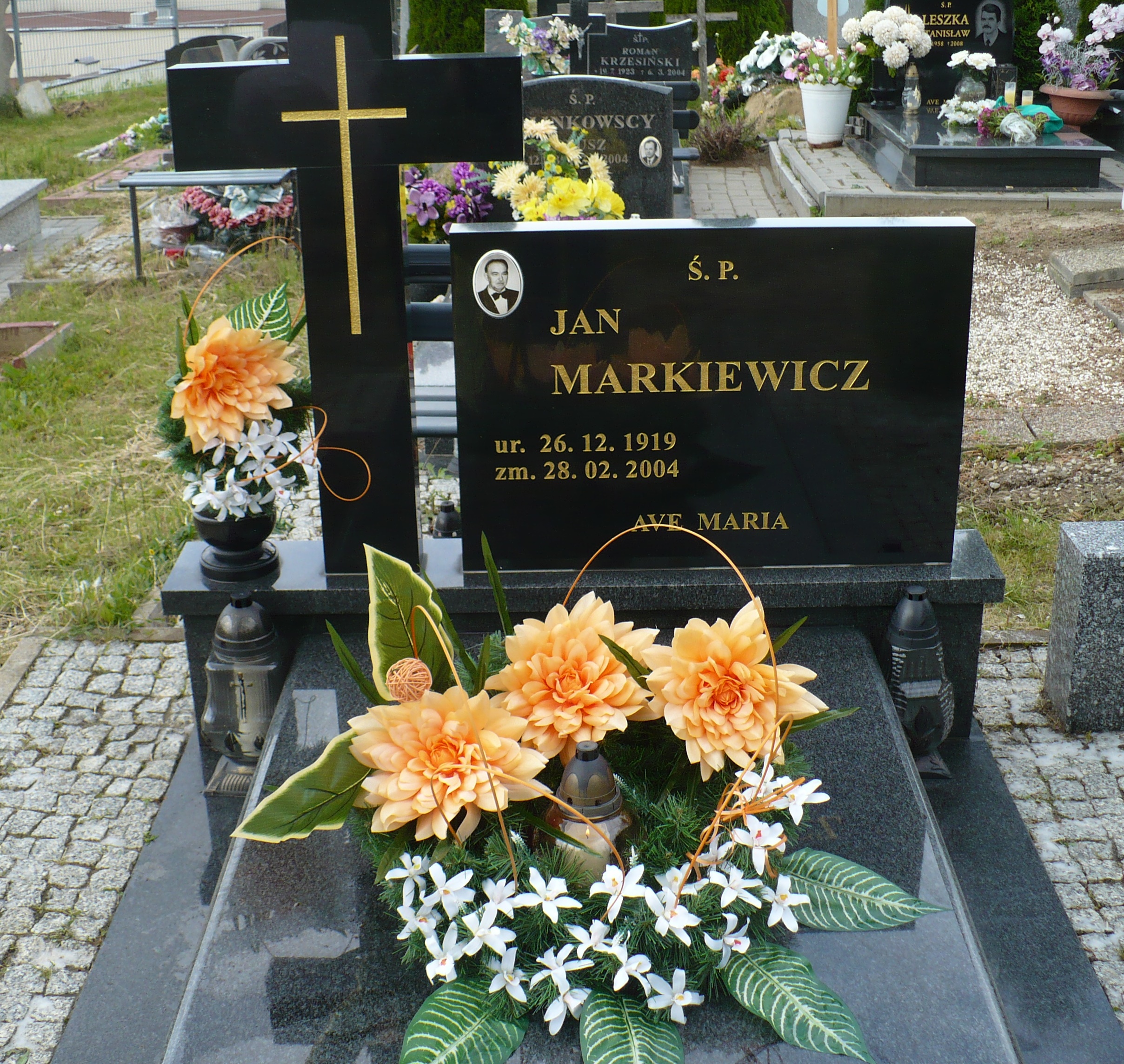 Jan Markiewicz 1919 Elbląg - Grobonet - Wyszukiwarka osób pochowanych