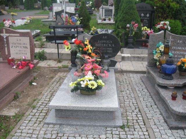 Grób Jadwiga Bielecka