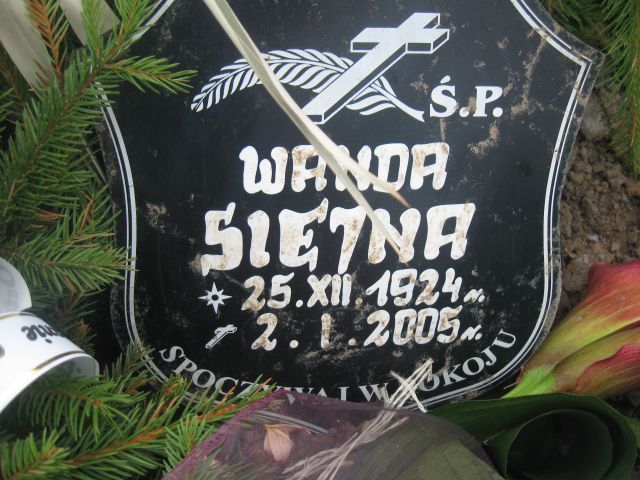 Wanda Irena Siejna 1924 Elbląg - Grobonet - Wyszukiwarka osób pochowanych