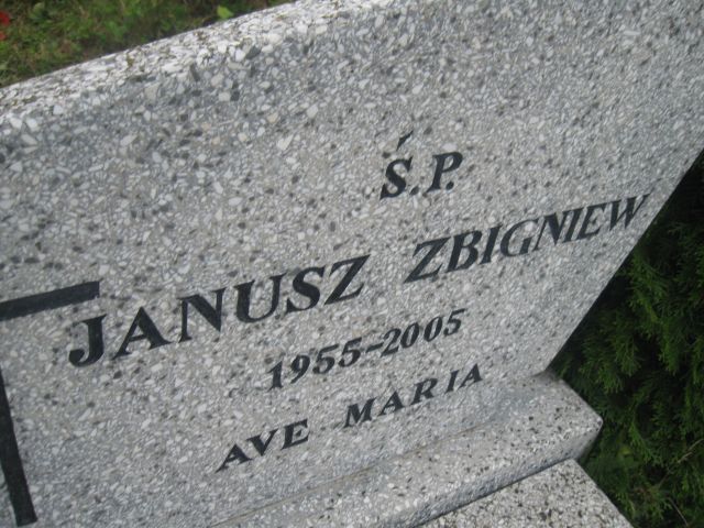 Zbigniew Janusz 1955 Elbląg - Grobonet - Wyszukiwarka osób pochowanych