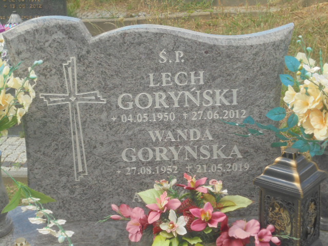 Wanda Goryńska 1952 Elbląg - Grobonet - Wyszukiwarka osób pochowanych