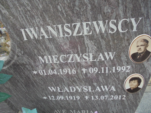 Mieczysław Iwaniszewski 1916 Elbląg - Grobonet - Wyszukiwarka osób pochowanych