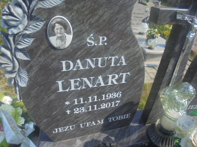 Danuta Lenart 1936 Elbląg - Grobonet - Wyszukiwarka osób pochowanych