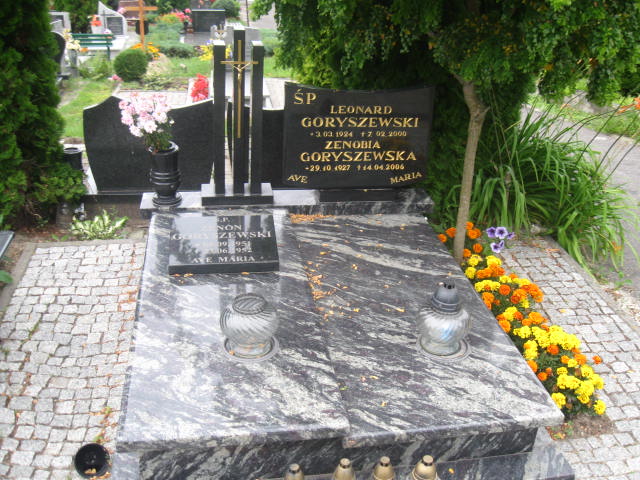 Grób Leonard Goryszewski