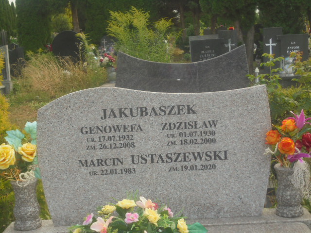 Genowefa Jakubaszek 1932 Elbląg - Grobonet - Wyszukiwarka osób pochowanych