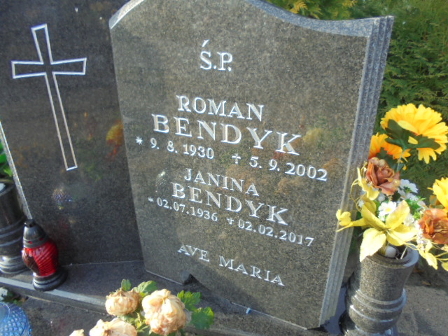 Janina   Krystyna Bendyk 1936 Elbląg - Grobonet - Wyszukiwarka osób pochowanych