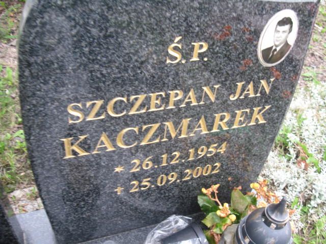Szczepan Jan Kaczmarek 1954 Elbląg - Grobonet - Wyszukiwarka osób pochowanych