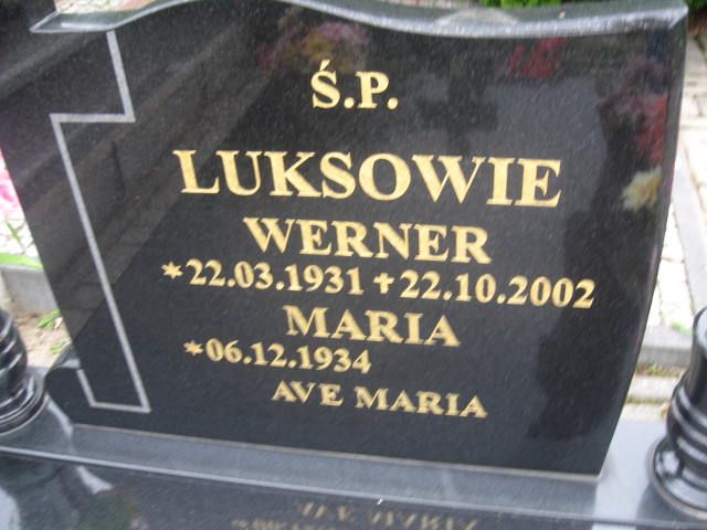 Maria Luks 1934 Elbląg - Grobonet - Wyszukiwarka osób pochowanych