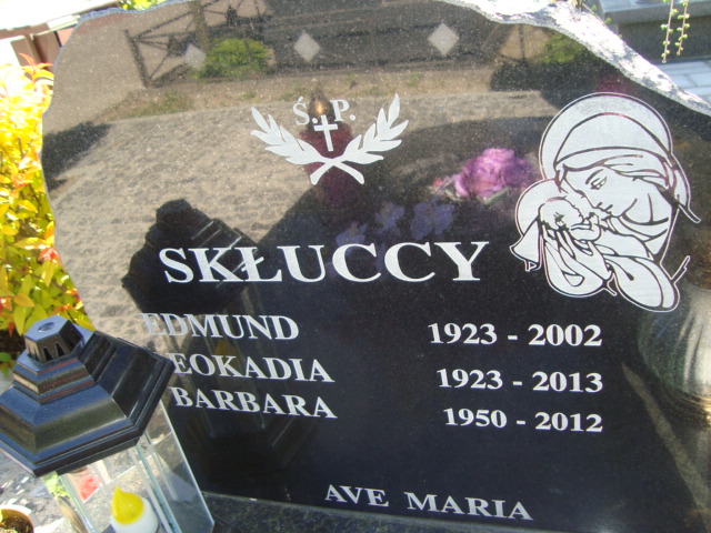 Grób Barbara Skłucka