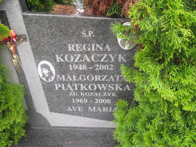 Małgorzata Piątkowska 1969 Elbląg - Grobonet - Wyszukiwarka osób pochowanych