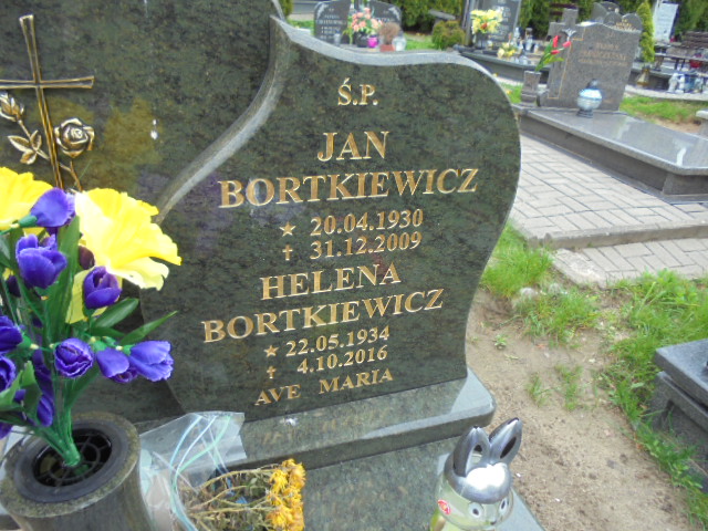Jan Bortkiewicz 1930 Elbląg - Grobonet - Wyszukiwarka osób pochowanych