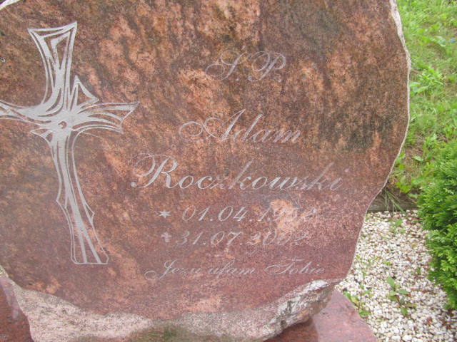 Adam Roczkowski 1952 Elbląg - Grobonet - Wyszukiwarka osób pochowanych