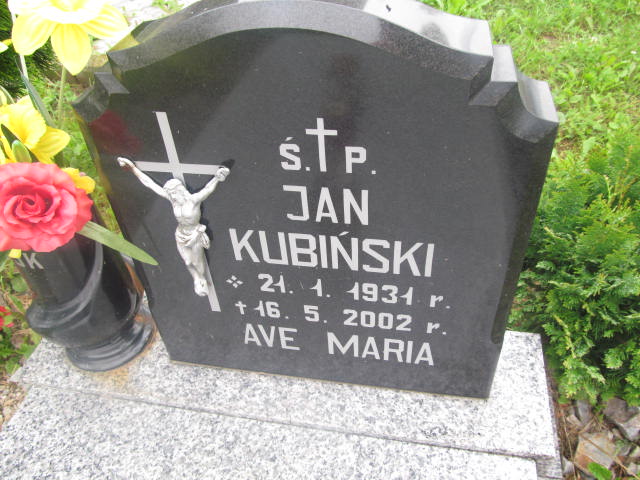 Jan Kubiński 1931 Elbląg - Grobonet - Wyszukiwarka osób pochowanych
