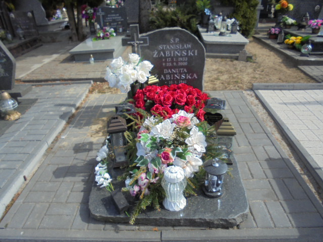 Grób Danuta Żabińska
