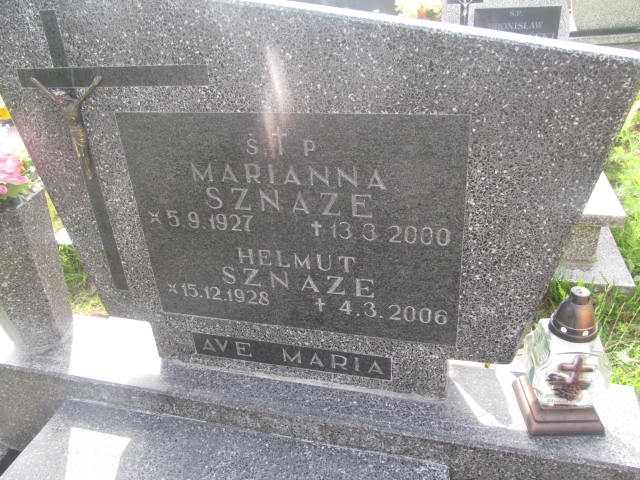 Helmut Bernard Sznaze 1928 Elbląg - Grobonet - Wyszukiwarka osób pochowanych
