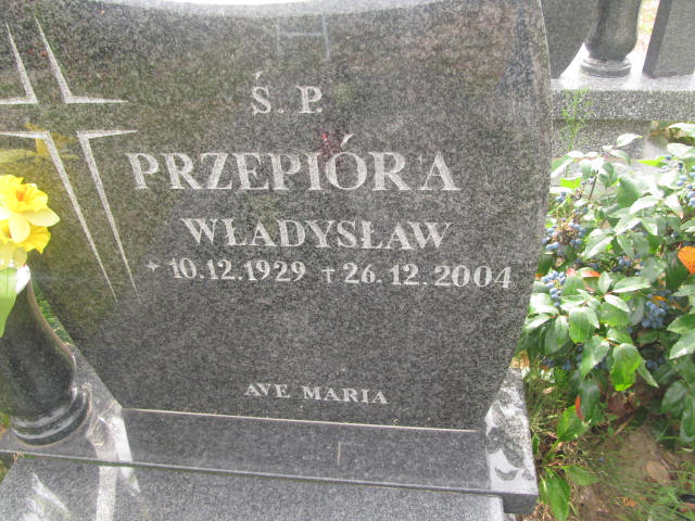 Władysław Przepióra 1929 Elbląg - Grobonet - Wyszukiwarka osób pochowanych