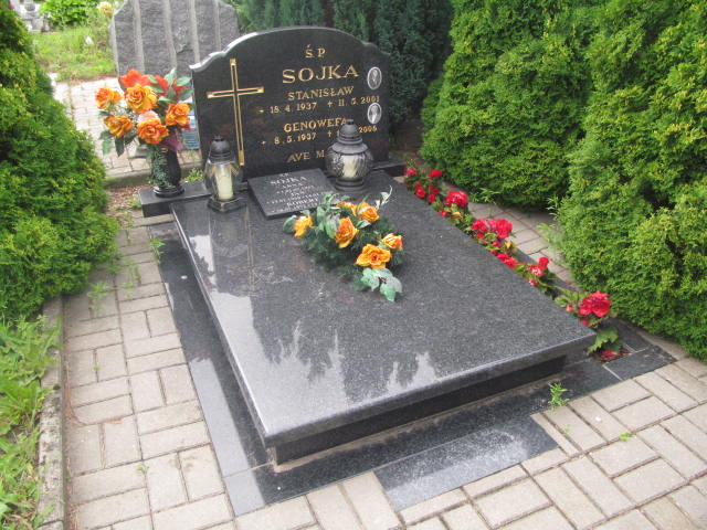 Grób Stanisław Sojka